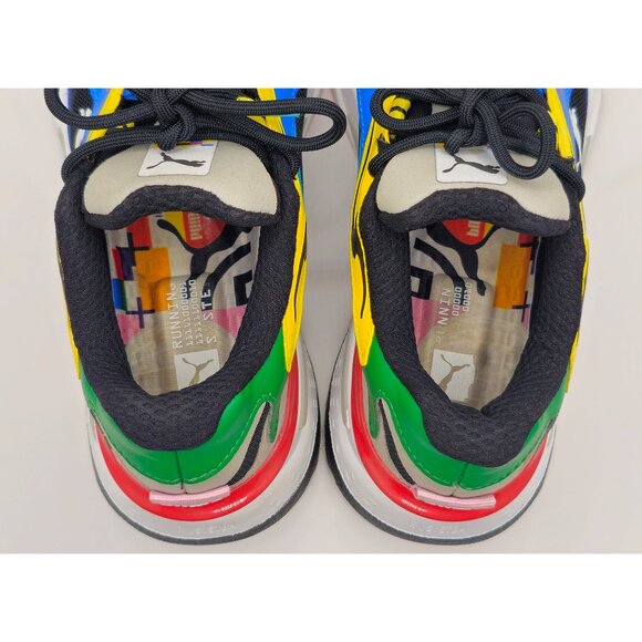 PUMA RS-Fast Colorful Olympics International Flags Running Shoes Size 4 (Unisex) - Picture 9 of 12